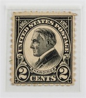Rare 1923 US 2 Cents Harding Stamp Scott 610
