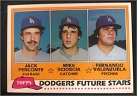 1981 Topps #302 Fernando Valenzuela Rookie RC