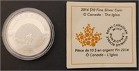 "The Igloo" $10.00 Canadian Coin 2014  9999