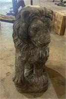 Concrete Outdoor Lion Sculpture