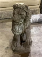 Concrete Outdoor Lion Sculpture