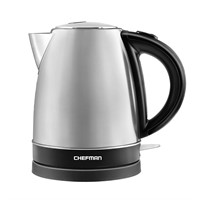 Chefman Stainless Steel Electric Kettle w/ 360° Sw