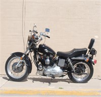 Harley Motorcycle Model TS 1978
