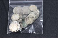 Bag Lot - Foreign Silver Coins