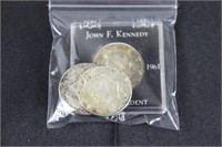 Bag Lot - 3 - 1964 Kennedy Half Dollars
