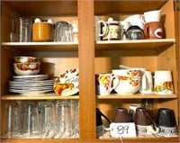 Cabinet of Dishes, Glasses, Cups