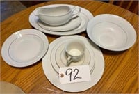 Classic Gold China Set-Service for 8