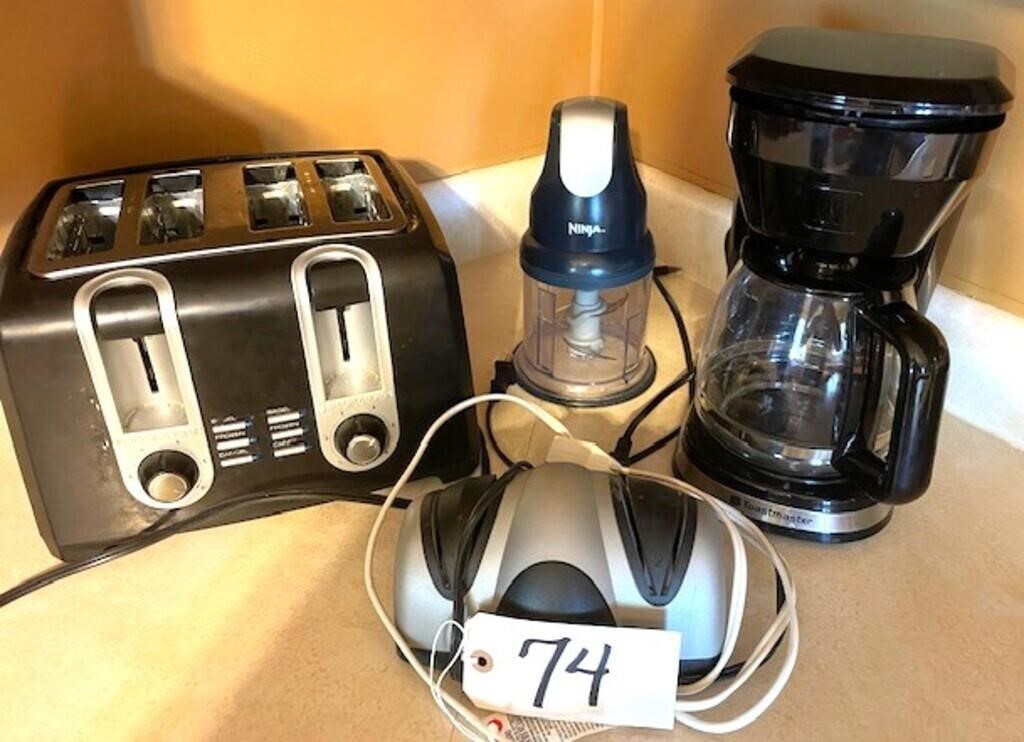 Sharpener, Toaster, Coffee Machine, Ninja
