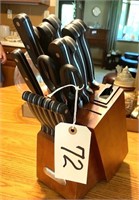 Farberware Knife Block & Knife Set