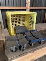 Tools-sled movers and crate