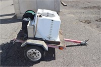 SMALL TRAILER W/ SPRAYER & HOSE