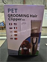 pet grooming clipper set (display area)