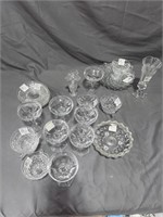 Crystal Coin Glassware & Tumbling Block Glassware