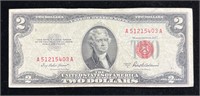 1953 A $2 Red Seal Note