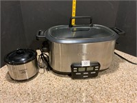 Cuisinart Electric Slow Steam Cooker & Little