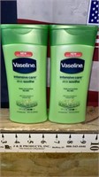 2 Bottles of Vasoline Aloe Lotion