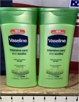 2 Bottles of Vasoline Aloe Lotion