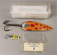 2 Gates Tackle Wobbler Spoon Fishing Lures