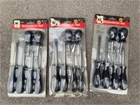 New Pittsburgh Screwdriver Sets (3)