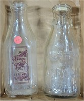 FLEMING'S DAIRY & WESTERN MARYLAND DAIRY BOTTLES