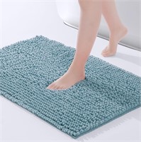 24x17  FRESHMINT Chenille Bathroom Rugs Mat 24x17