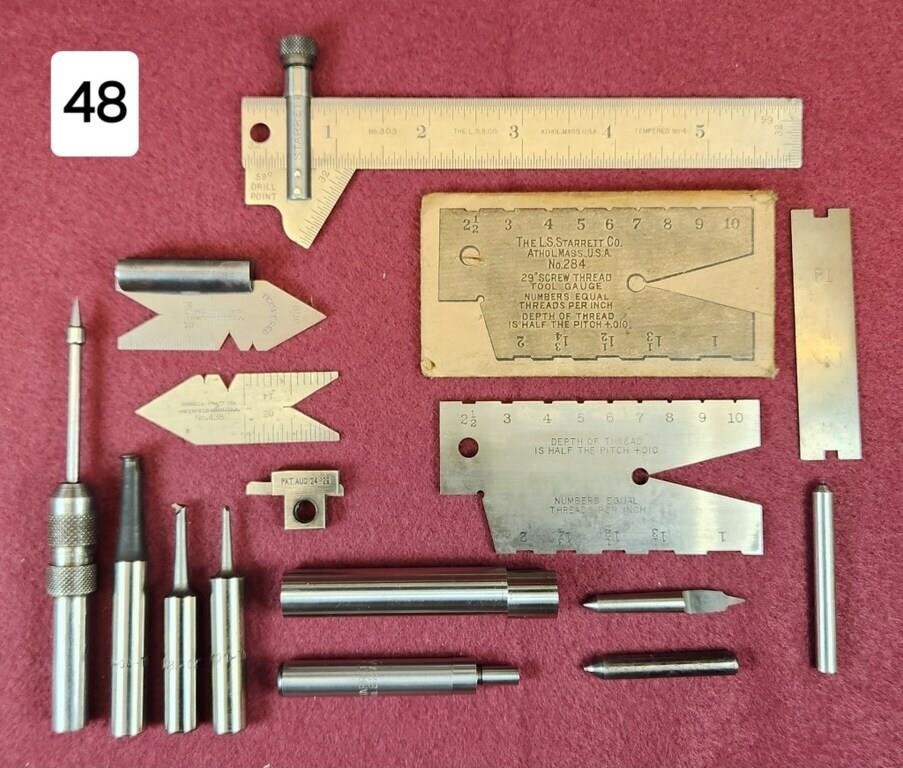 L.S. Starrett No. 303 Drill Point Rule