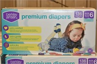 Diapers - Qty 42 cases