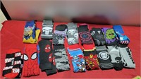 Big lot of comic socks