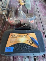 Oster Nail Grinder Kit & 4 1/2" Fuller Anvil Vise
