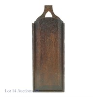 Candle Box - American Oak Early 19th Century