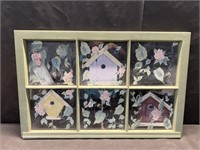 HAND PAINTED TOLL PAINTED WINDOW - 36 X 24