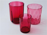 Cranberry Glass Glasses