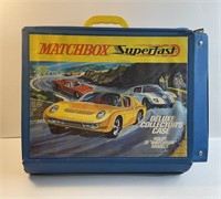 Vintage 1970s Matchbox SuperFast Toy Car Case