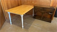 Entry Way Table & Dining Table, Broken