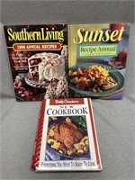 Cook Books Betty Crocker,Sunset,Southern Living