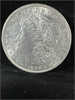 1896 Silver Morgan Dollar MS