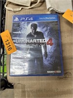 PLAYSTATION 4 PS4 VIDEO GAME UNCHARTED 4  NEW
