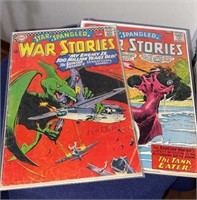 2- $0.12 DC Comic Books War Stories