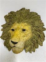 HOME INTERIOR RESIN LION HEAD k