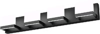 Open Box Tipace Modern Black 4 Lights LED Vanity (