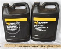 2 GALLONS NORTHERN ALL SEASON BAR & CHAIN OIL