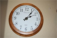 Sterling and Noble #9 Round Wall Clock