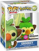 Funko Pop! Pokemon - Grookey (Flocked)