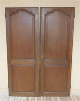 Louis XV Style Oak Doors.