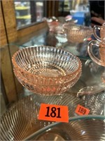 (2) Small Pink Bowls