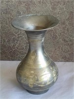 SOLID BRASS VASE FROM INDIA