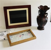 Digital picture frame 15x12 inch, hanging window