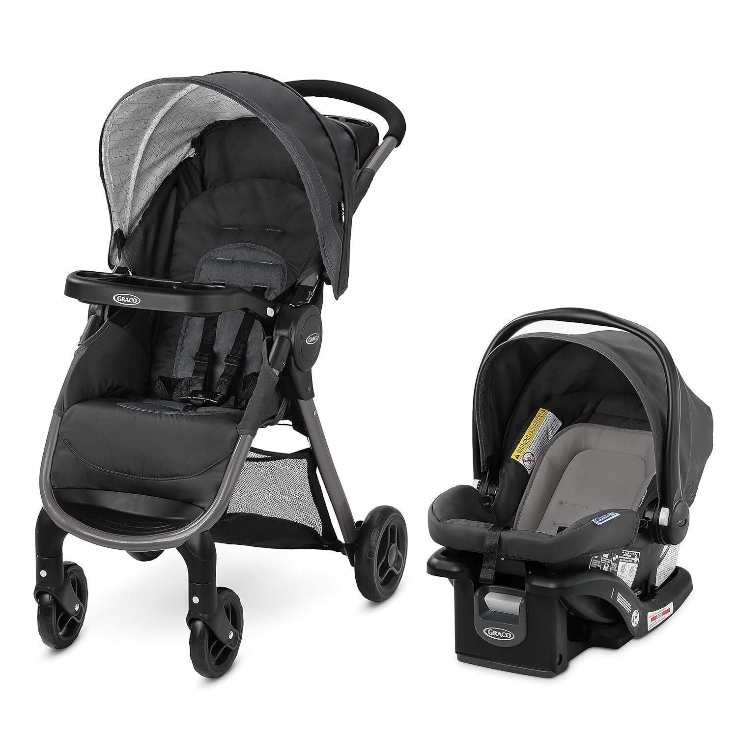 Graco FastAction SE Travel System | Quick Folding