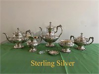 STERLING SILVER Francis I Reed & Barton Tea Set