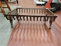 antique Cast iron fireplace grate good condition